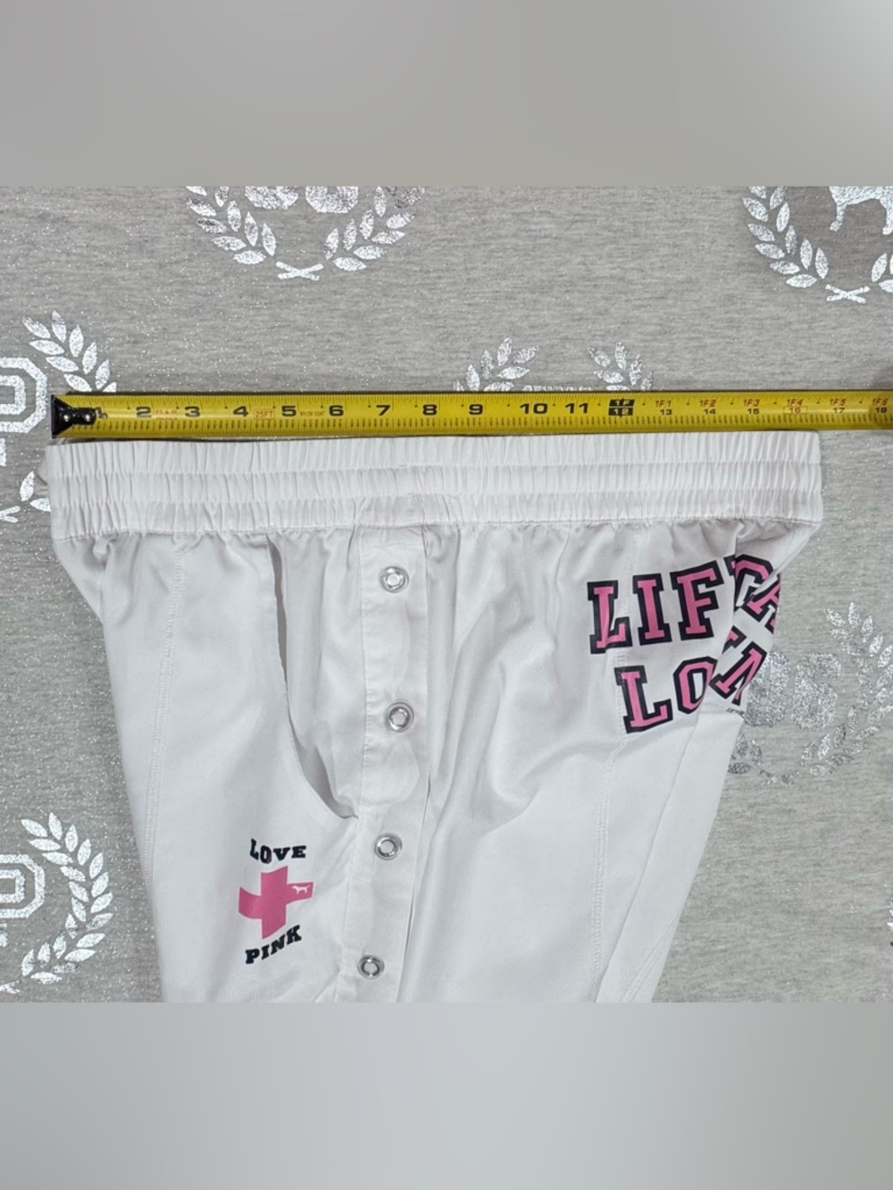 VS PINK TEAR AWAY LIFEGUARD TRACK PANTS - Picture 7 of 7
